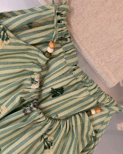 南法刺繡花朵洋裝4