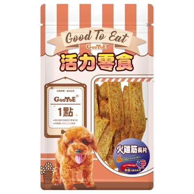 GooToe 活力零食 火雞筋長片 80g1