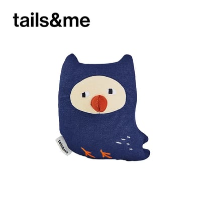tails&me 尾巴與我 尾巴毛夥伴 寵物發聲玩具-貓頭鷹1