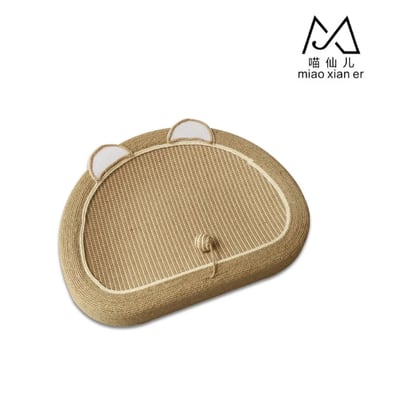 MIAOFAIRY 喵仙兒 飯糰熊劍麻貓抓窩1