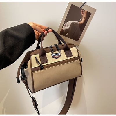 韓版簡約百搭女包 小眾個性手提單肩包 5414