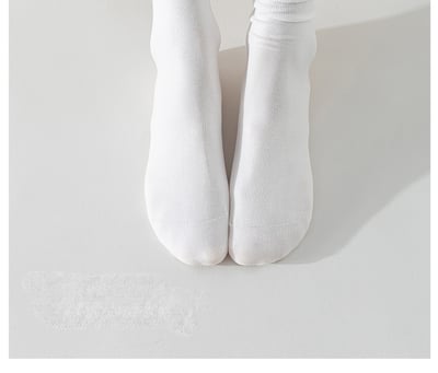 花邊中筒襪 爆款百搭堆堆襪  607