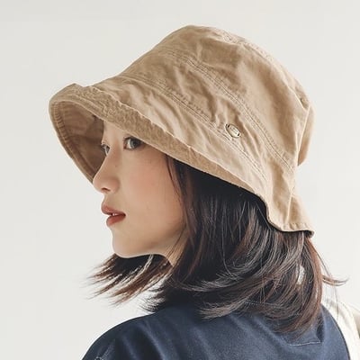 MISSRSHOP 防曬漁夫帽 女生大帽簷遮陽帽 防紫外線遮臉 顯小臉 百搭盆帽 春夏太陽帽 n2650162