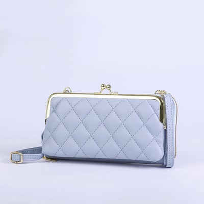 繡花橫款  手機包 手拿包  斜跨單肩包 n5735