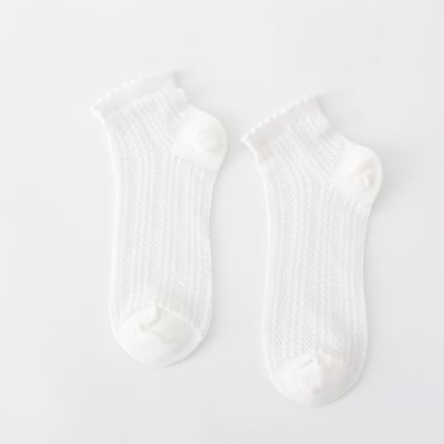 日系鏤空透氣短襪   752