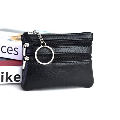 迷你零錢包 三層簡約 零錢鑰匙包  n5721