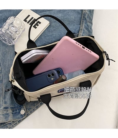 韓版簡約百搭女包 小眾個性手提單肩包 5413