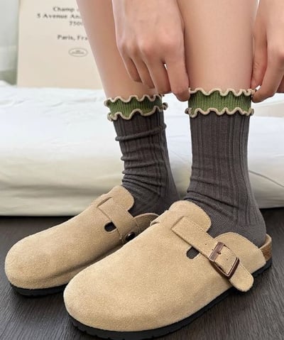 花邊ins潮日系中筒襪  761