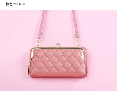 繡花橫款  手機包 手拿包  斜跨單肩包 n5732