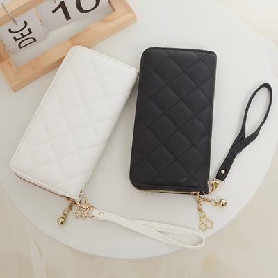 復古繡花長款  女士錢包 多卡位 零錢包  n5632