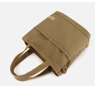 帆布大容量斜挎包 單肩手拎包 5043