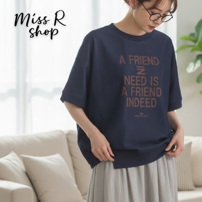 日系復古字母寬鬆T恤女 夏季顯瘦短袖上衣 慵懶風Oversize百搭休閒T  n601081
