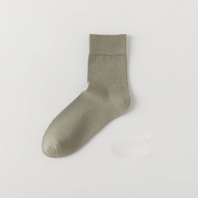 襪子男款秋中筒襪 純棉防腳氣商務吸汗襪    n12710