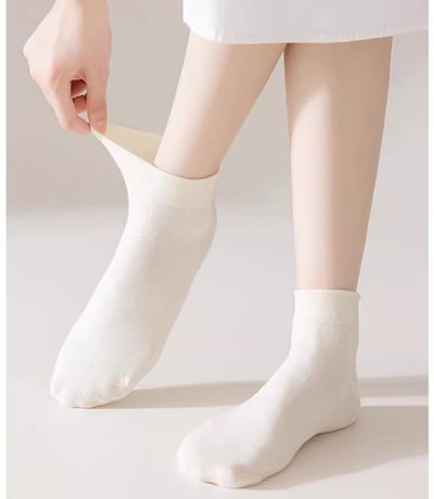 短襪純棉 短筒無骨襪 212