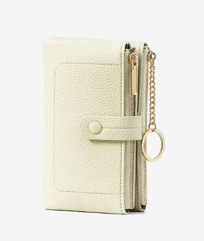 日系中長款多卡位 收納兩折零錢包  n5704