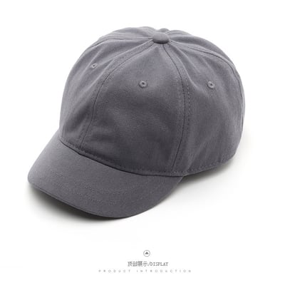 日系短檐棒球帽 秋冬百搭潮流帽 男女運動休閒鴨舌帽 夏季防曬 時尚帽子 出遊必備  百搭單品 帽子配件 n6003310