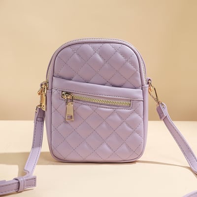 菱格女款手機包 時尚潮流 單肩/斜揹 5245