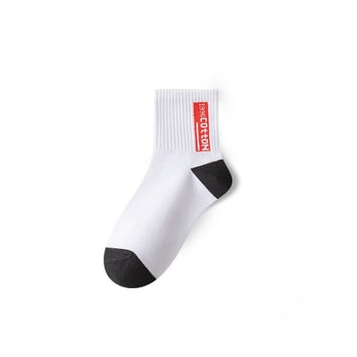 全棉防臭 中筒襪運動襪 純棉男襪 417