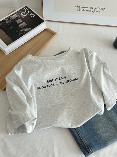 夏季白色短袖T恤 女薄款寬鬆上衣 高級感百搭 休閒時尚 氣質 潮流 簡約 爆款 n600064