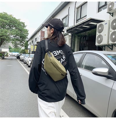 休閒背包 腰包 運動時尚 小胸包 5519