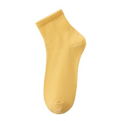 春夏款  純色短襪 吸汗 運動 百搭 236