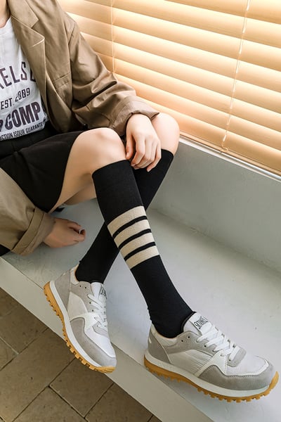 街頭潮襪不對稱小腿襪 187