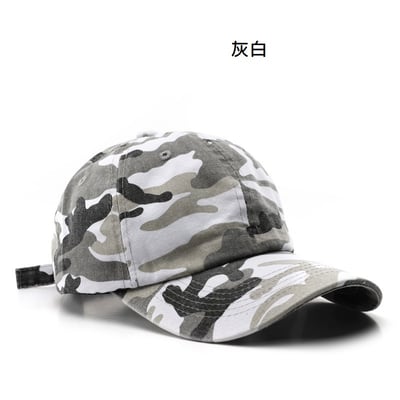 美式水洗棉迷彩棒球帽｜男女通用戶外防曬鴨舌帽・復古登山遮陽帽5