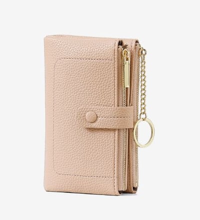 日系中長款多卡位 收納兩折零錢包  n5702