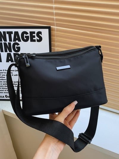 單肩斜挎包 通勤三層包 尼龍包 5562