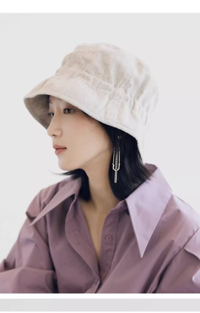 MISSRSHOP 韓系可折疊漁夫帽 女生防曬遮陽帽 大帽簷抽繩帽 百搭小臉 春夏太陽帽 n2650146