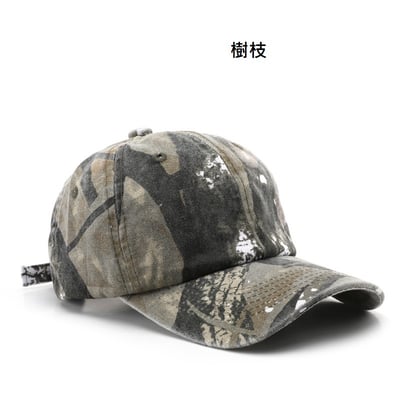 美式水洗棉迷彩棒球帽｜男女通用戶外防曬鴨舌帽・復古登山遮陽帽3