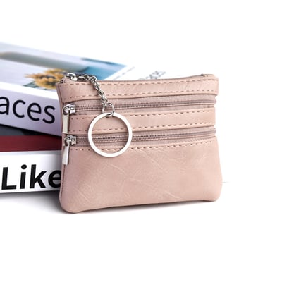 迷你零錢包 三層簡約 零錢鑰匙包  n5722