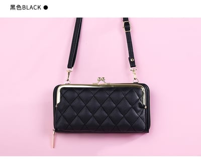 繡花橫款  手機包 手拿包  斜跨單肩包 n5734