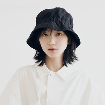 MISSRSHOP 韓系可折疊漁夫帽 女生防曬遮陽帽 大帽簷抽繩帽 百搭小臉 春夏太陽帽 n2650143