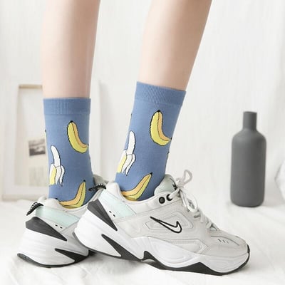 水果系列 中筒襪 日系女士棉襪093