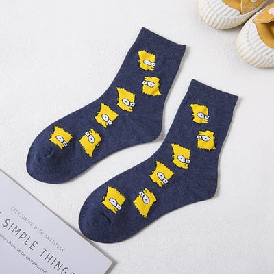 卡通韓版 可愛中筒襪子 男女款ins潮襪   948
