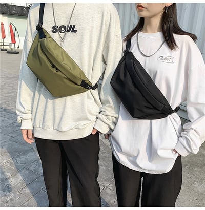 休閒背包 腰包 運動時尚 小胸包 5516