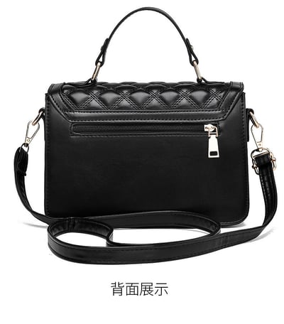 時尚單肩斜挎包 菱格手提小包 韓版單肩斜挎包  5266