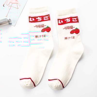 日系卡通  中筒街頭休閒 百搭潮襪  646