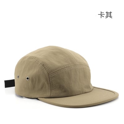 日系復古速乾平檐帽｜輕量透氣戶外鴨舌帽・工裝短沿棒球帽5