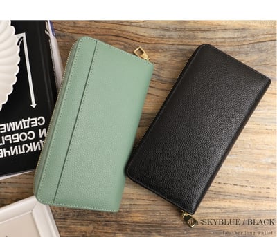 (真皮) LIZDAYS 長皮夾風琴 LIZDAYS 防盜 n5669