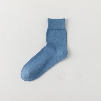 襪子男款秋中筒襪 純棉防腳氣商務吸汗襪    n12712