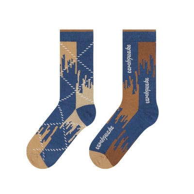 設計感中性潮流 男襪韓版中筒襪  732