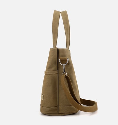 帆布大容量斜挎包 單肩手拎包 5042