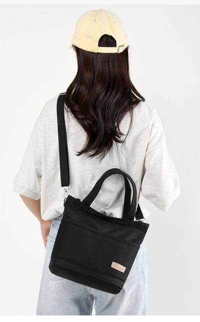 帆布大容量斜挎包 單肩手拎包 5046