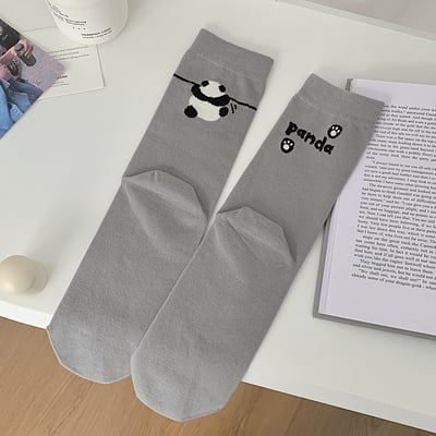 中筒襪AB款 直板運動長襪 個性潮流百搭女襪   958