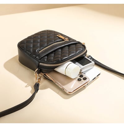 菱格女款手機包 時尚潮流 單肩/斜揹 5246