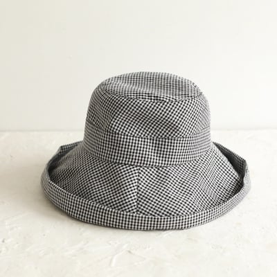 MISSRSHOP 日系格紋漁夫帽 女生遮陽帽 大帽簷防曬帽 春夏薄款 韓版百搭 顯小臉 n2650157