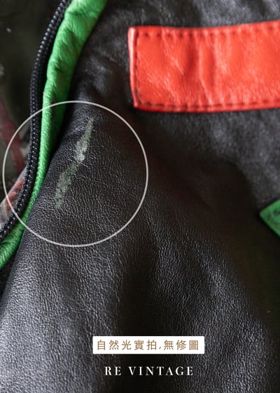 Homerun帥氣の皮革背心 （羊皮）22