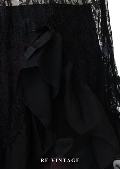 夜裡的黑天鵝蕾絲細肩帶背心6